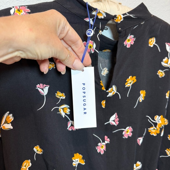 POPSUGAR Floral Long Sleeve Dress - Picture 4 of 8